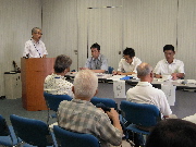 住民の方の発言の様子